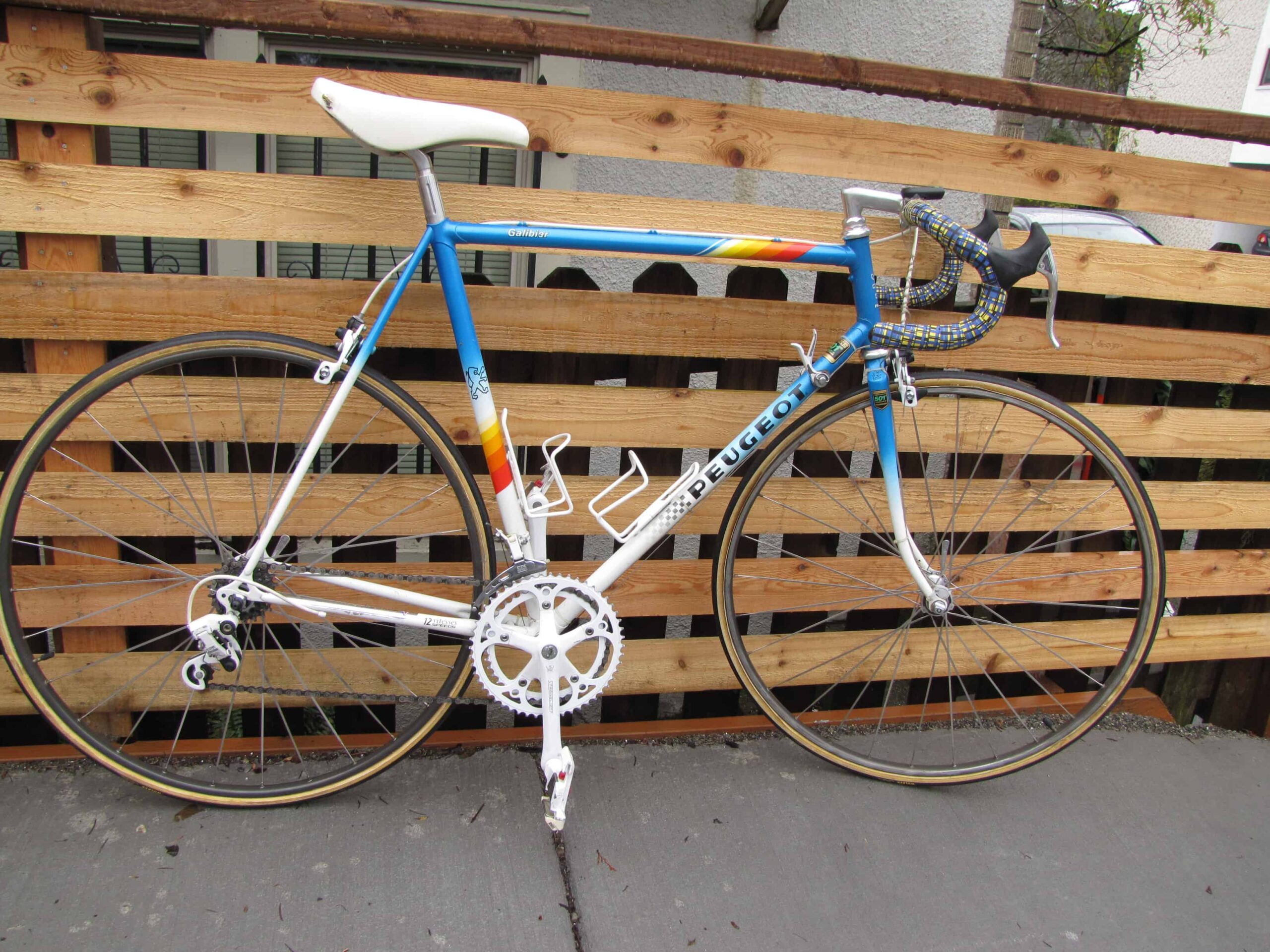 Peugeot Galibier v Raleigh Record Sprint