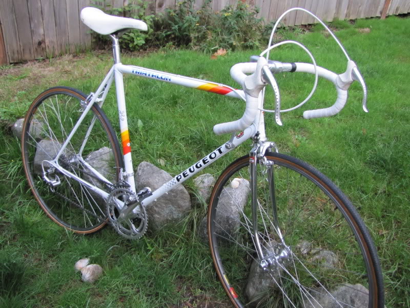 peugeot triathlon vintage road bike