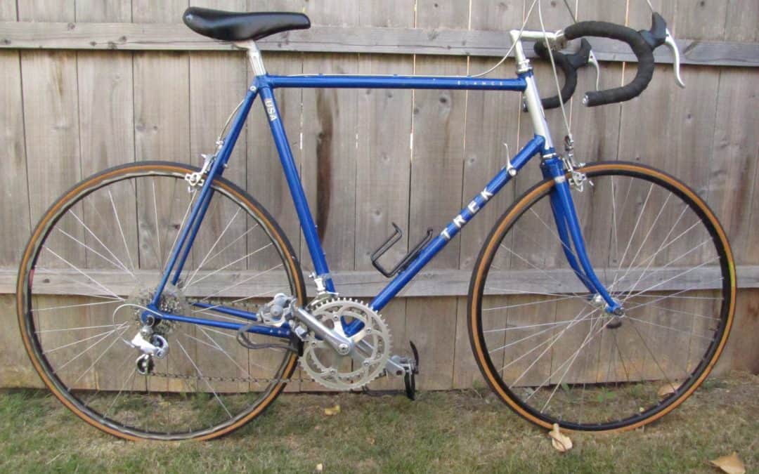 Image of vintage Trek bike