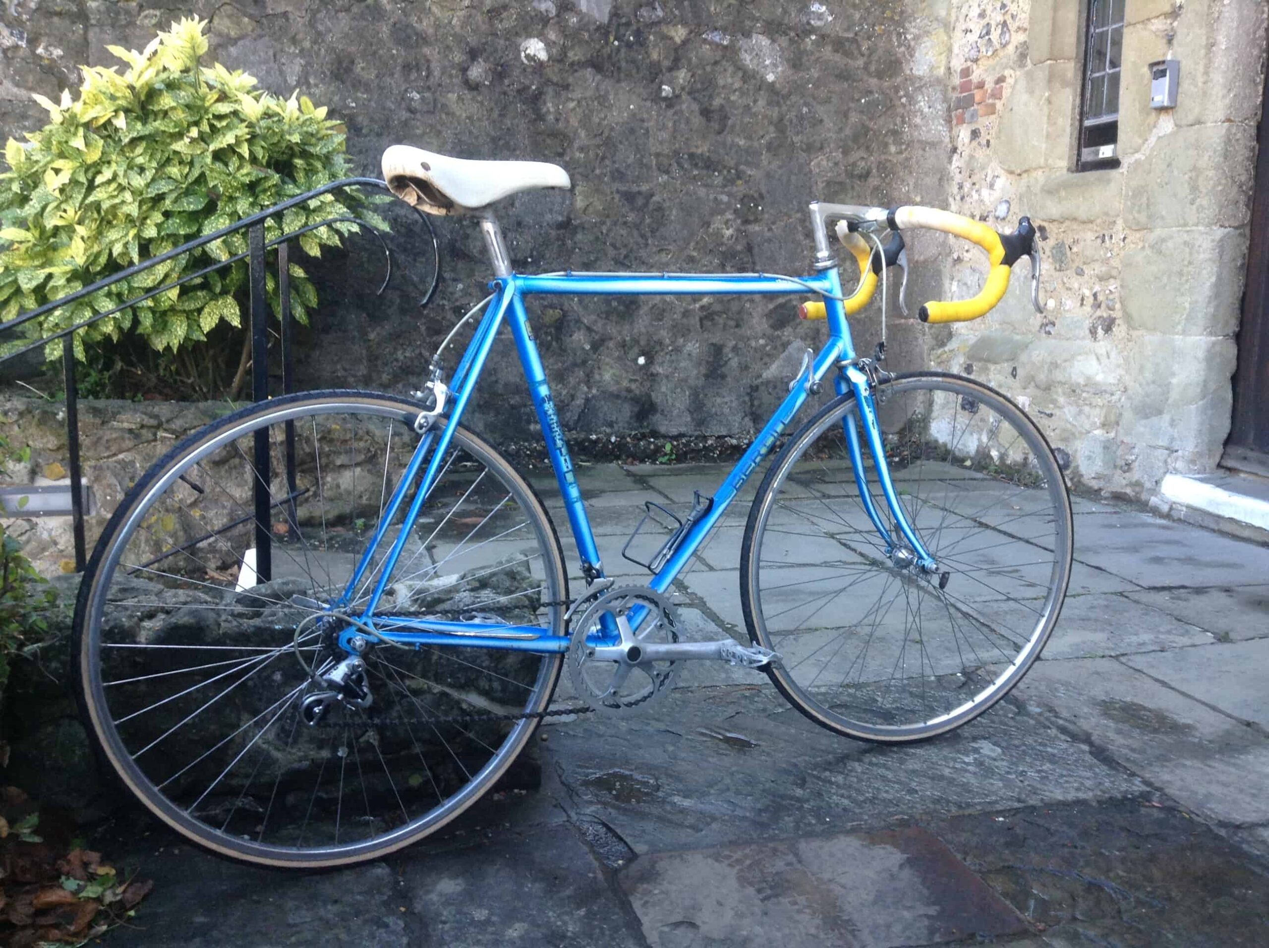 Image of vintage Bertin bike restored