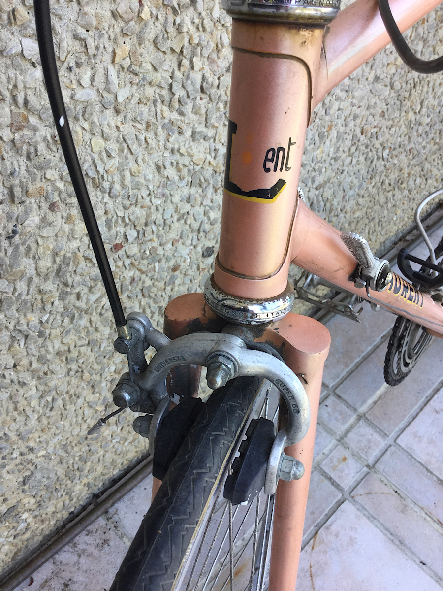 Image of Laurent bike head tube