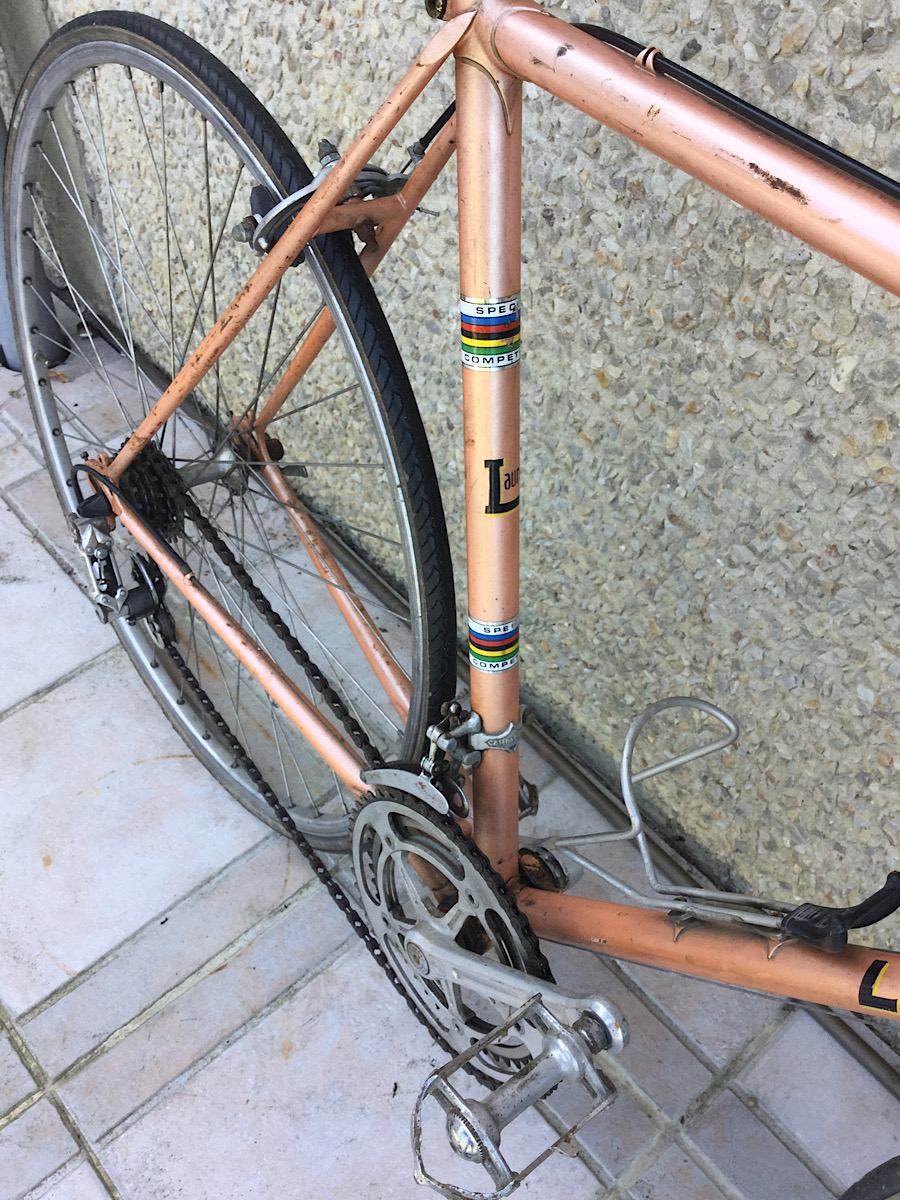 Image of Laurent bike seat tube