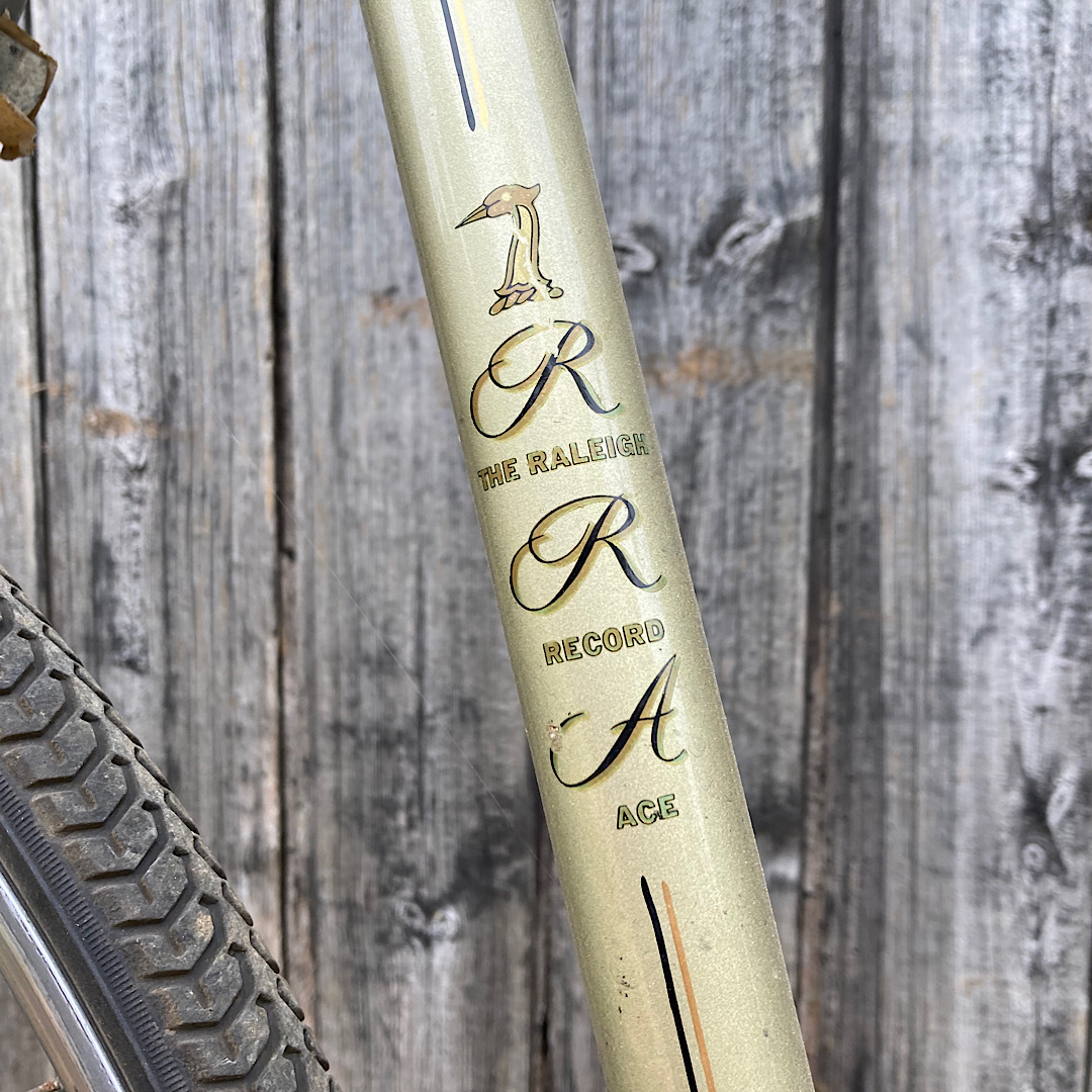 Image of Raleigh Record Ace seat tube