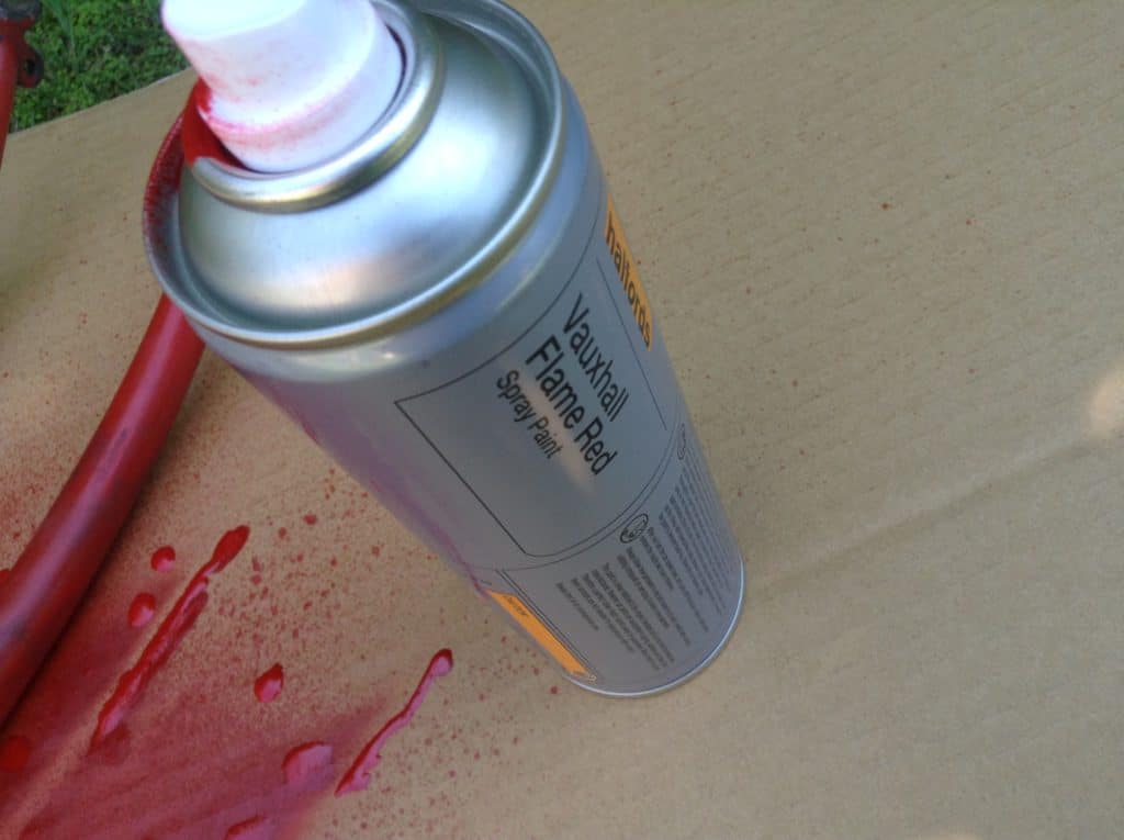 Image of a can of respray paint