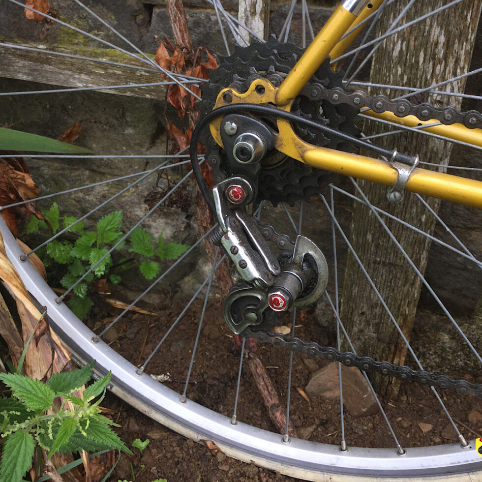 Campagnolo Super Record 1st gen rear derailleur PATENT77. Vintage old bike - CAMPAGNOLO - 39500 - Troc Vélo