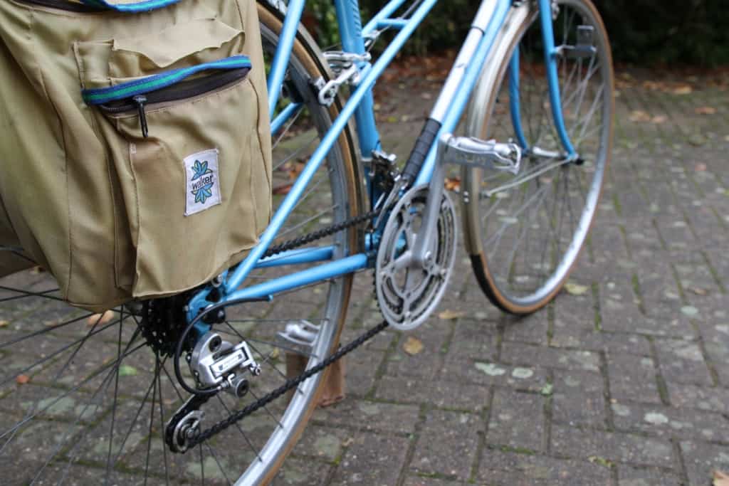 Close up image of vintage Carlton bike