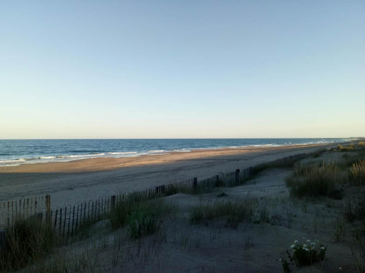 Image if the Mediterranean sea from the trail