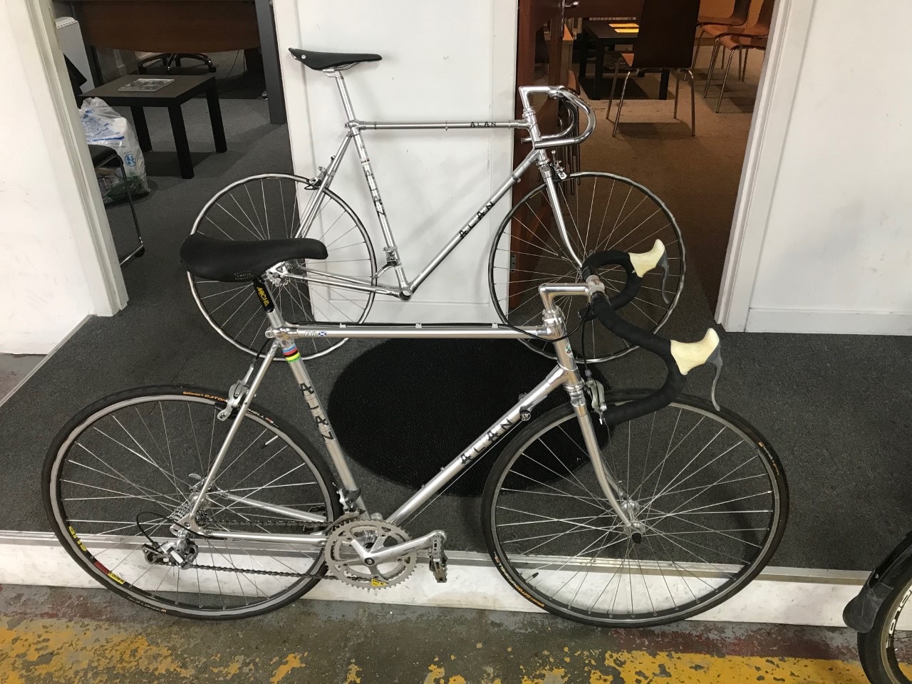 Niaz's Vintage Alan bikes and Peugeot Vitus. - The Velo Collective
