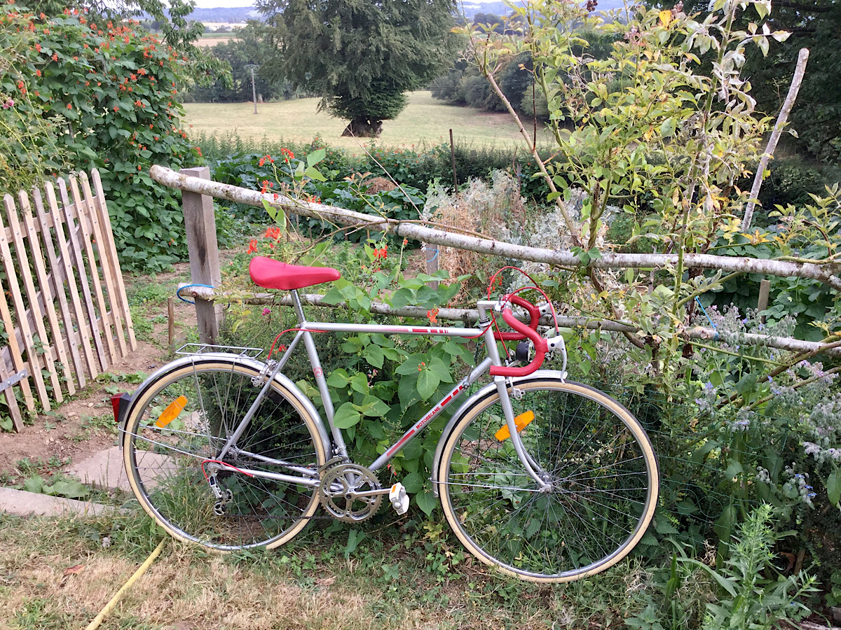 Image of Motobecane bike in France