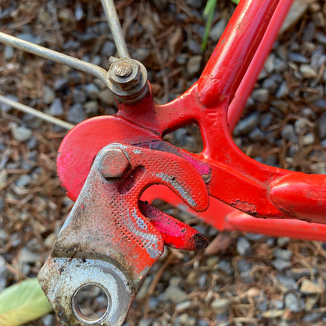 image of respray on bottom bracket