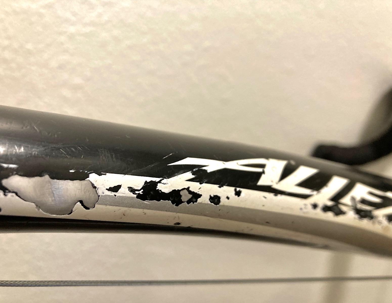 Image of Allez top tube