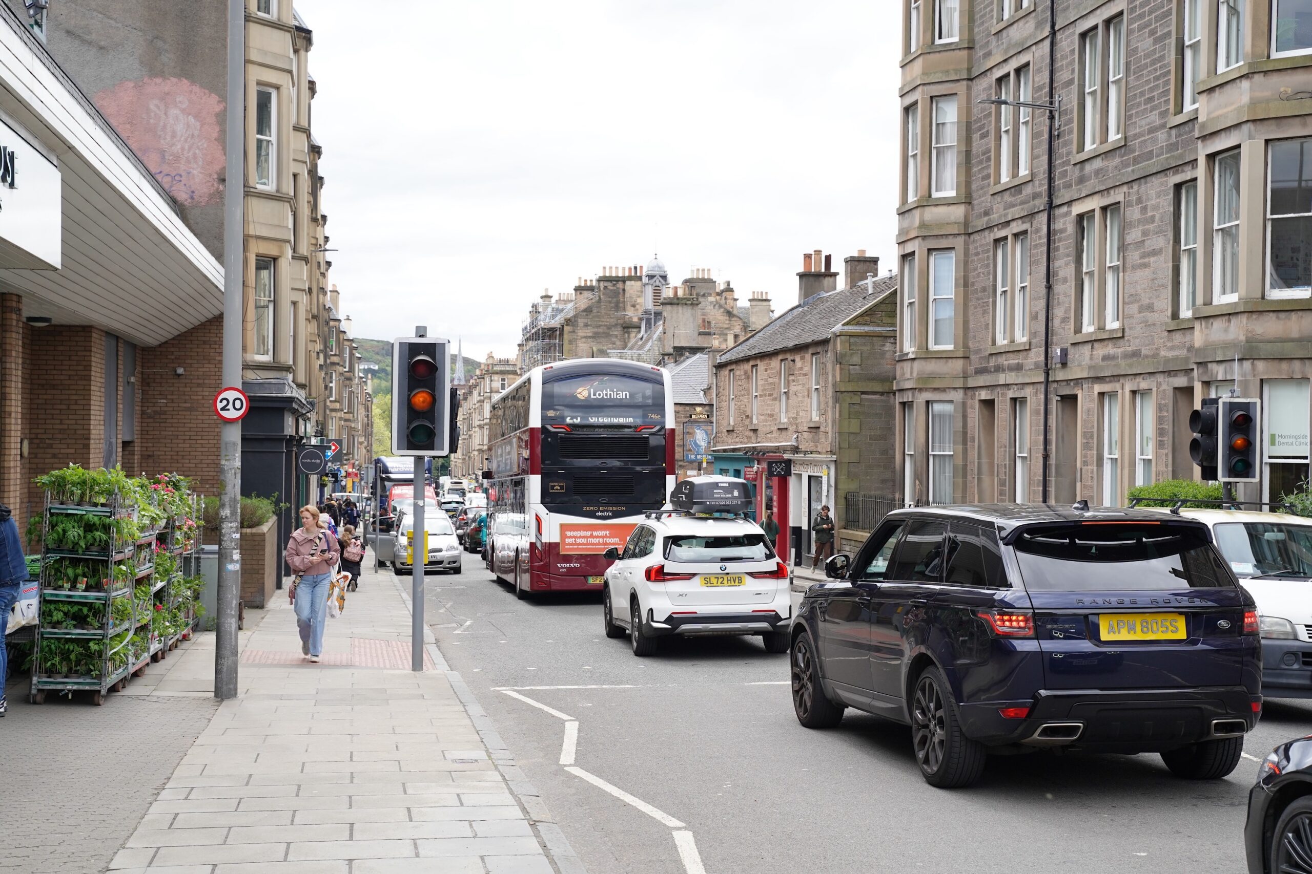 Street full of traffic